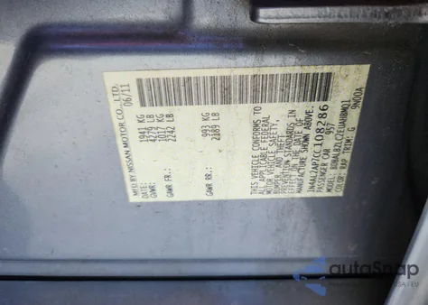 2012 Nissan Altima Base from USA, damaged, VIN 1N4AL2AP7CC108286